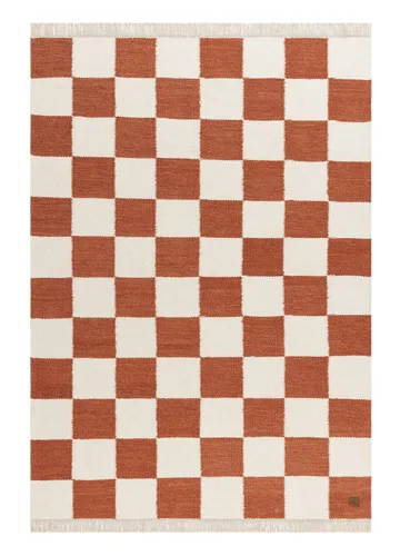 Håndvevd teppe Nordic Check 240x340 cm
