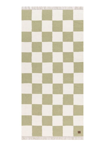 Håndvevd teppe Nordic Check 75x200 cm