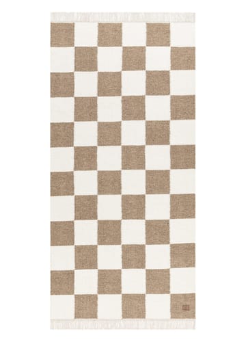 Håndvevd teppe Nordic Check 75x200 cm