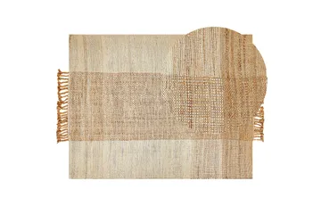 Hamzalar Juteteppe 160x230 cm - Beige - Tekstiler & tepper - Teppe & matte - Moderne matte - Jutematter & hampematter