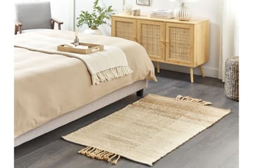 Hamzalar Juteteppe 80x150 cm - Beige - Tekstiler & tepper - Teppe & matte - Moderne matte - Jutematter & hampematter