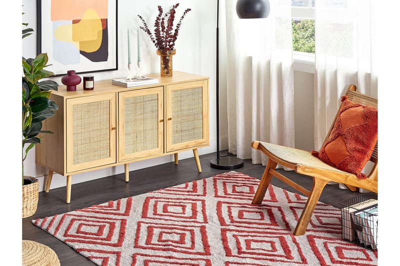 Haskoy Ryeteppe 160x230 cm - Svart/hvit - Tekstiler & tepper - Teppe & matte - Moderne matte - Ryetepper