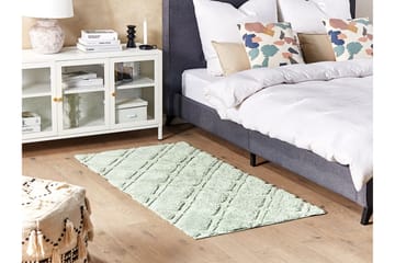 Hatay Ryeteppe 80x150 cm - Grønn - Tekstiler & tepper - Teppe & matte - Moderne matte - Ryetepper