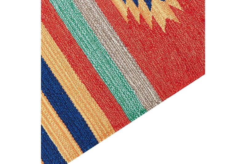 Hatis Bomullsteppe 140x200 cm - Blå - Tekstiler & tepper - Teppe & matte - Moderne matte - Bomullsmatter