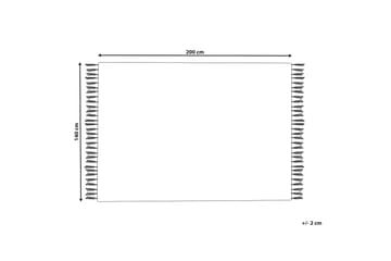Hatis Bomullsteppe 140x200 cm - Blå - Tekstiler & tepper - Teppe & matte - Moderne matte - Bomullsmatter
