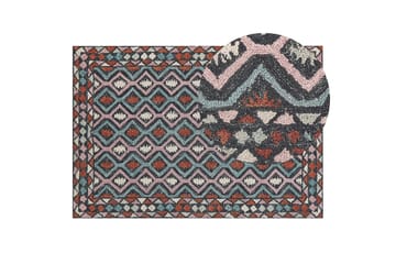 Haymana Ullteppe 140x200 cm - Blå - Tekstiler & tepper - Teppe & matte - Moderne matte - Ullteppe