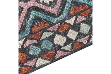 Haymana Ullteppe 140x200 cm - Blå - Tekstiler & tepper - Teppe & matte - Moderne matte - Ullteppe