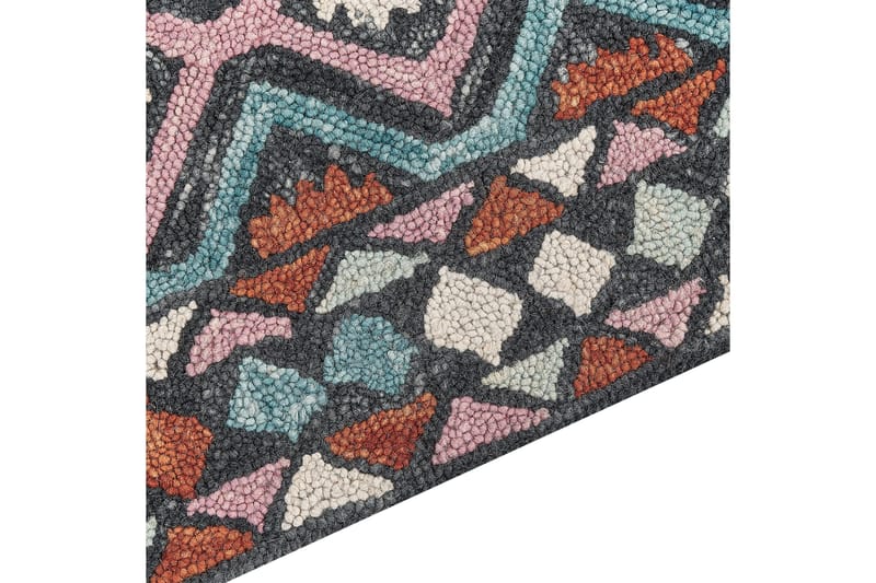 Haymana Ullteppe 140x200 cm - Blå - Tekstiler & tepper - Teppe & matte - Moderne matte - Ullteppe