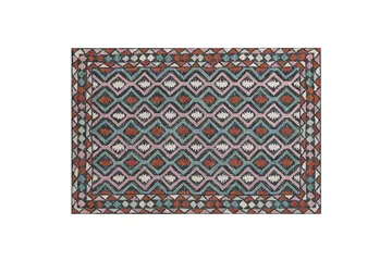 Haymana Ullteppe 140x200 cm - Blå - Tekstiler & tepper - Teppe & matte - Moderne matte - Ullteppe