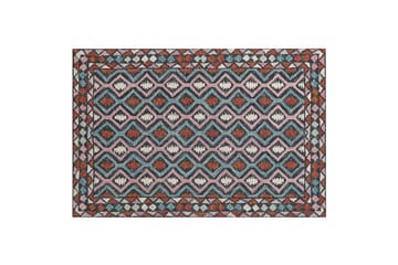 Haymana Ullteppe 140x200 cm - Blå - Tekstiler & tepper - Teppe & matte - Moderne matte - Ullteppe