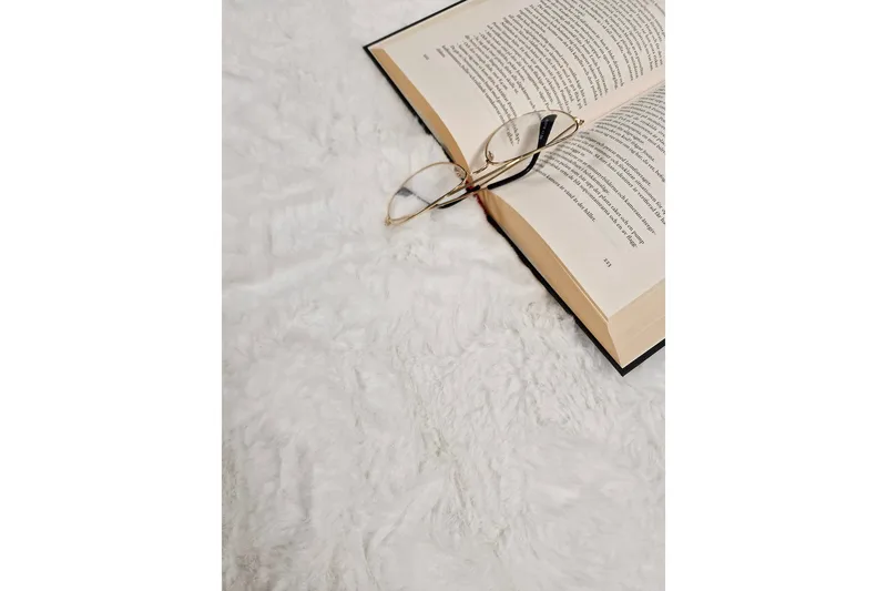 Heaven Deluxe Teppe 240x340 cm - Hvit - Tekstiler & tepper - Teppe & matte - Moderne matte - Ryetepper