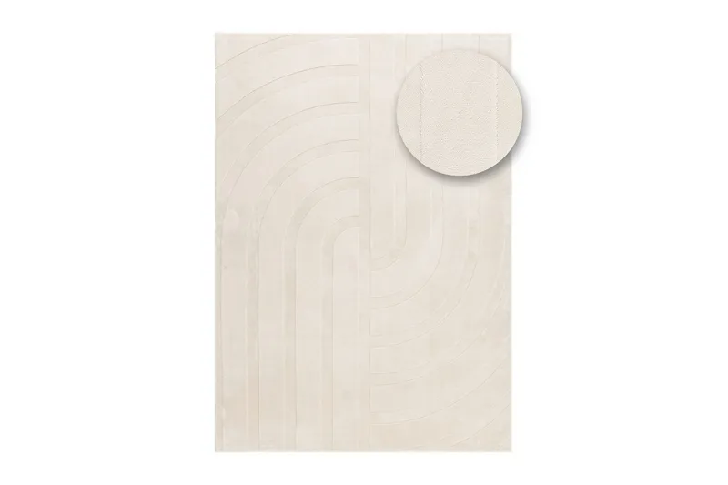 Heaven Trend Maskinvevd teppe 160x230 cm - Beige - Tekstiler & tepper - Teppe & matte - Moderne matte - Friezematte