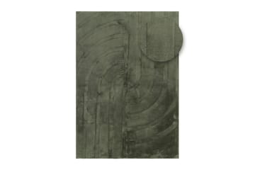 Heaven Trend Maskinvevd teppe 160x230 cm - Grønn - Tekstiler & tepper - Teppe & matte - Moderne matte - Friezematte