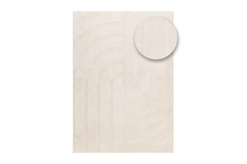 Heaven Trend Maskinvevd teppe 200x290 cm - Beige - Tekstiler & tepper - Teppe & matte - Moderne matte - Friezematte
