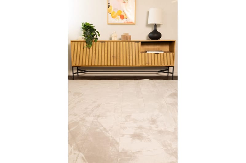 Heaven Trend Maskinvevd teppe 200x290 cm - Grå - Tekstiler & tepper - Teppe & matte - Moderne matte - Friezematte