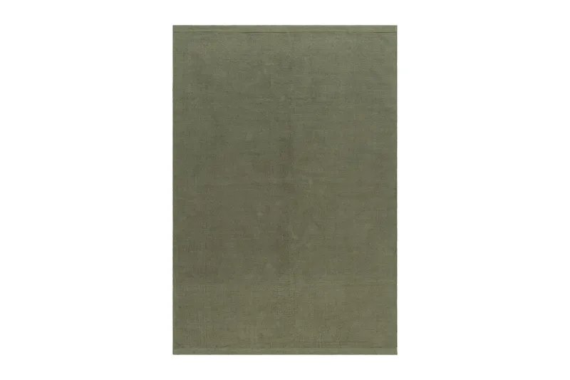 Hemse Bomullsteppe 160x230 cm, Mørk grønn