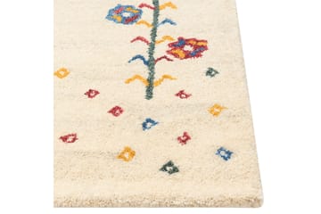 Husunlu Ryeteppe 140x200 cm - Beige - Tekstiler & tepper - Teppe & matte - Moderne matte - Ullteppe