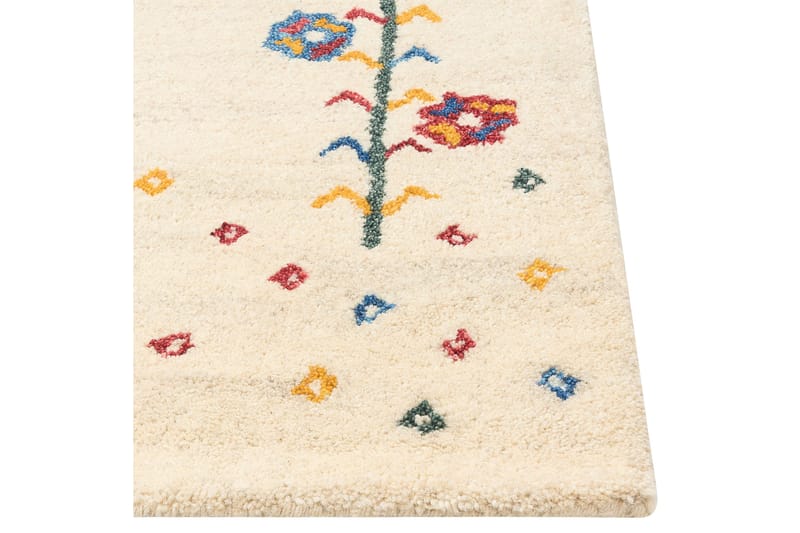 Husunlu Ryeteppe 140x200 cm - Beige - Tekstiler & tepper - Teppe & matte - Moderne matte - Ullteppe