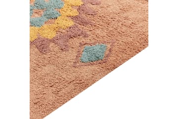 Igdir Bomullsteppe 140x200 cm - Oransje - Tekstiler & tepper - Teppe & matte - Moderne matte - Bomullsmatter