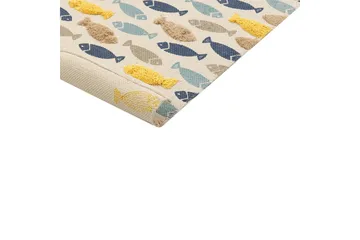 Ipuh Bomullsteppe 80x150 cm - Beige - Tekstiler & tepper - Teppe & matte - Moderne matte - Bomullsmatter