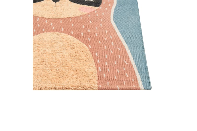 Isak Bomullsteppe 80x150 cm - Blå - Tekstiler & tepper - Teppe & matte - Moderne matte - Bomullsmatter