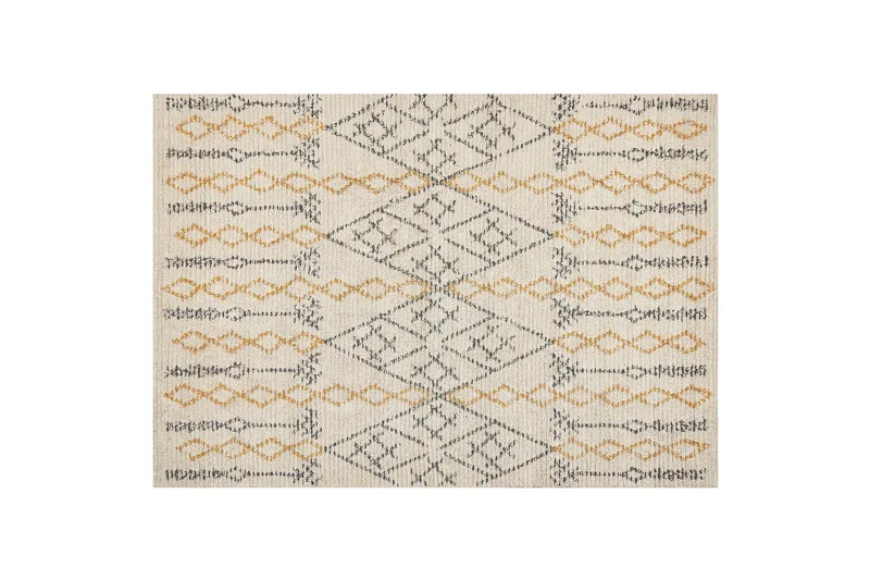 Kadapa Bomullsteppe 160x230 cm, Gul