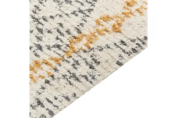 Kadapa Bomullsteppe 80x150 cm - Gul - Tekstiler & tepper - Teppe & matte - Moderne matte - Bomullsmatter