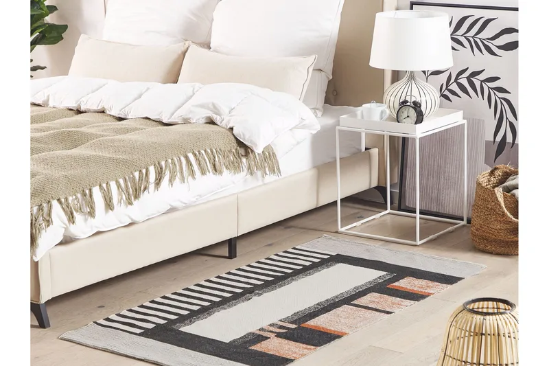 Kakinada Ryeteppe 80x150 cm - Rød - Tekstiler & tepper - Teppe & matte - Moderne matte - Ryetepper