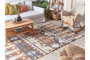 Kalfa Juteteppe 160x230 cm - Beige - Tekstiler & tepper - Teppe & matte - Moderne matte - Jutematter & hampematter