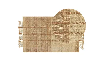 Karkin Juteteppe 80x150 cm - Beige - Tekstiler & tepper - Teppe & matte - Moderne matte - Jutematter & hampematter