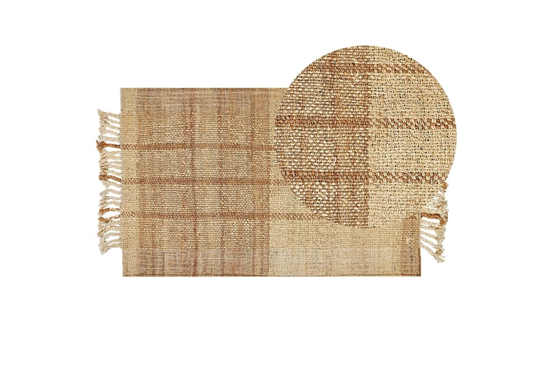 Karkin Juteteppe 80x150 cm - Beige - Tekstiler & tepper - Teppe & matte - Moderne matte - Jutematter & hampematter