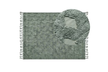 Kars Ryeteppe 140x200 cm - Grønn - Tekstiler & tepper - Teppe & matte - Moderne matte - Ryetepper