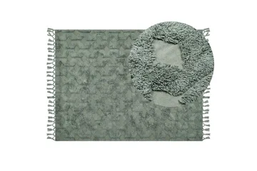 Kars Ryeteppe 140x200 cm - Grønn - Tekstiler & tepper - Teppe & matte - Moderne matte - Ryetepper