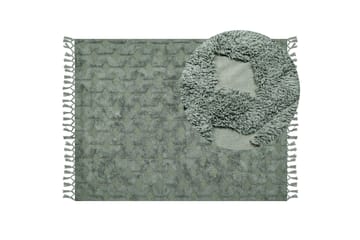 Kars Ryeteppe 160x230 cm - Grønn - Tekstiler & tepper - Teppe & matte - Moderne matte - Ryetepper