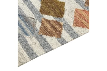 Kasakh Ullteppe 80x150 cm - Blå - Tekstiler & tepper - Teppe & matte - Moderne matte - Ullteppe