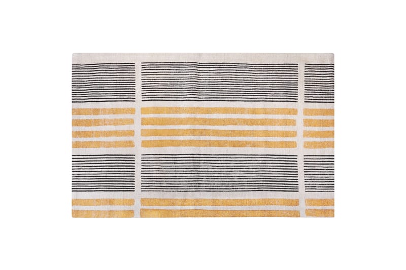 Katra Bomullsteppe 140x200 cm, Gul