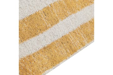 Katra Bomullsteppe 140x200 cm - Gul - Tekstiler & tepper - Teppe & matte - Moderne matte - Bomullsmatter