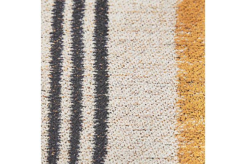 Katra Bomullsteppe 140x200 cm - Gul - Tekstiler & tepper - Teppe & matte - Moderne matte - Bomullsmatter