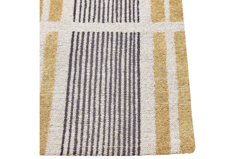 Katra Ryeteppe 80x150 cm - Gul - Tekstiler & tepper - Teppe & matte - Moderne matte - Ryetepper