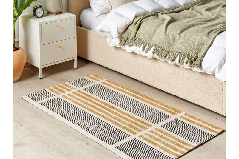 Katra Ryeteppe 80x150 cm, Gul