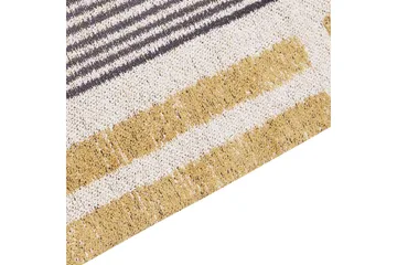 Katra Ryeteppe 80x150 cm - Gul - Tekstiler & tepper - Teppe & matte - Moderne matte - Ryetepper