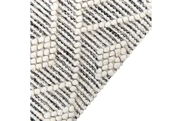 Kavak Ullteppe 160x230 cm - Svart/hvit - Tekstiler & tepper - Teppe & matte - Moderne matte - Ullteppe