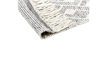 Kavak Ullteppe 160x230 cm - Svart/hvit - Tekstiler & tepper - Teppe & matte - Moderne matte - Ullteppe