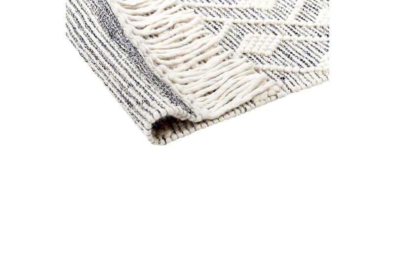 Kavak Ullteppe 160x230 cm - Svart/hvit - Tekstiler & tepper - Teppe & matte - Moderne matte - Ullteppe