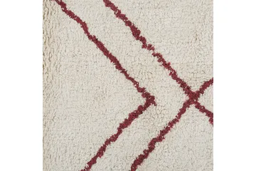 Kenitra Bomullsteppe 140x200 cm - Svart/hvit - Tekstiler & tepper - Teppe & matte - Moderne matte - Bomullsmatter