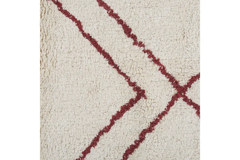 Kenitra Bomullsteppe 140x200 cm - Svart/hvit - Tekstiler & tepper - Teppe & matte - Moderne matte - Bomullsmatter