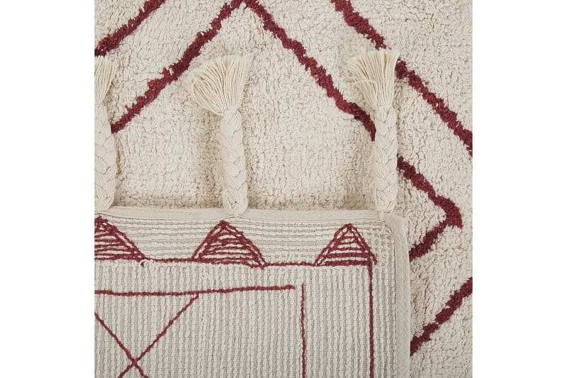 Kenitra Bomullsteppe 80x150 cm - Svart/hvit - Tekstiler & tepper - Teppe & matte - Moderne matte - Bomullsmatter