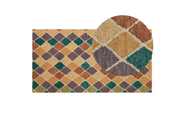 Keskin Ullteppe 80x150 cm - Beige - Tekstiler & tepper - Teppe & matte - Moderne matte - Ullteppe