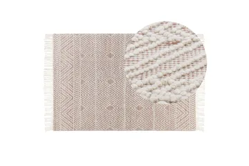 Kestel Ullteppe 160x230 cm - Beige - Tekstiler & tepper - Teppe & matte - Moderne matte - Ullteppe