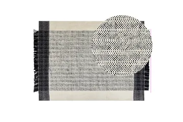 Ketenli Ullteppe 140x200 cm - Svart/hvit - Tekstiler & tepper - Teppe & matte - Moderne matte - Ullteppe